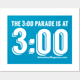 3 o'clock parade Posters and Art